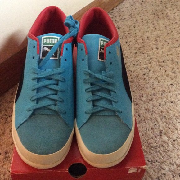 BEYOND RARE  Richard Petty Racing  PUMA's  Sz 10.5 - Picture 2 of 6